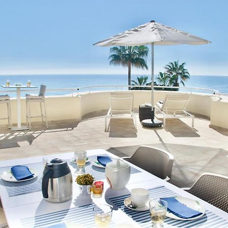 D12 Espectacular Y Moderno Apartamento En Primera Linea - Estepona - Sinfonia Del Mar Kültér fotó