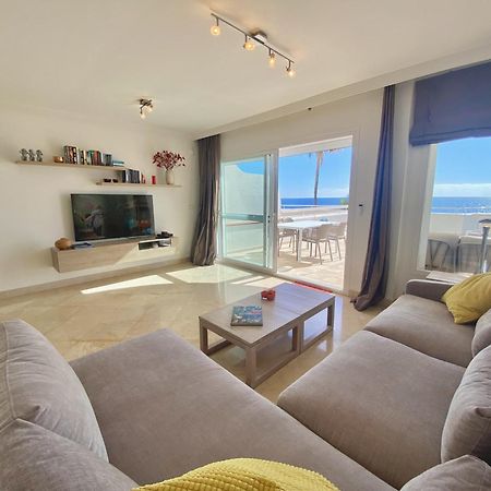 D12 Espectacular Y Moderno Apartamento En Primera Linea - Estepona - Sinfonia Del Mar Kültér fotó